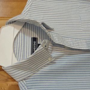 Boys Lands' End Button Down Oxford - Size Medium (10-12)
